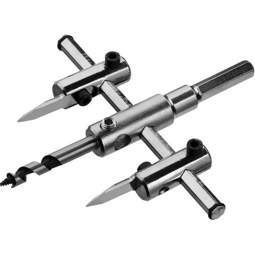 ЗУБР d 40-120 мм, глубина реза 30 мм, регулируемое сверло по дереву (29440-120)