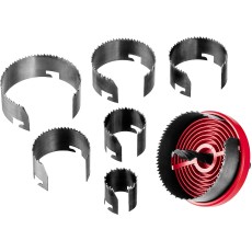 ЗУБР 7 шт, (26-32-38-45-50-56-63 х 18 мм), наборная кольцевая пила по дереву (29593-H7-18)