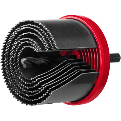 ЗУБР 7 шт, (26-32-38-45-50-56-63 х 42 мм), наборная кольцевая пила по дереву (29593-H7-42)