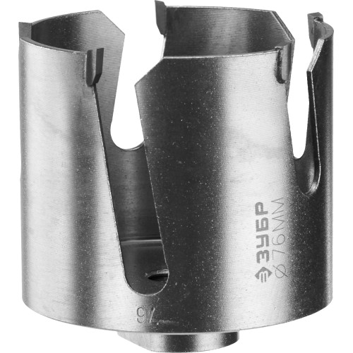 ЗУБР Проуниверсал, 76 мм, коронка с твердосплавными резцами, Профессионал (29514-76)