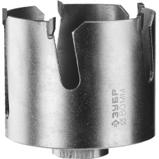 ЗУБР Проуниверсал, 80 мм, коронка с твердосплавными резцами, Профессионал (29514-80)