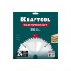 KRAFTOOL Slim wood cut 216 х 30 x 1.8 мм, 24Т, диск пильный по дереву, (36955-216-30-24)
