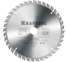 KRAFTOOL Optima, 254 х 30 мм, 40Т, пильный диск по дереву (36951-254-30)