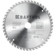 KRAFTOOL Precision, 235 х 30 мм, 48Т, пильный диск по дереву (36952-235-30)