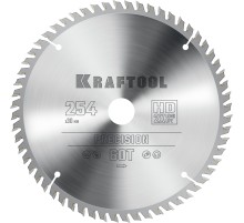 KRAFTOOL Precision, 254 х 30 мм, 60Т, пильный диск по дереву (36952-254-30)