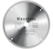KRAFTOOL Multi Material, 305 х 30 мм, 100Т, пильный диск по алюминию (36953-305-30)