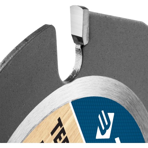 ЗУБР Термит, 115 х 22.2 мм, 3 резца, для УШМ, пильный диск по дереву, Профессионал (36857-115)