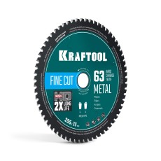 KRAFTOOL Metal Cut 255 х 30 мм, 63Т, диск пильный по металлу и стали (36954-255-30-63)