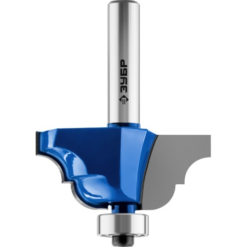 ЗУБР 42.8 x 19 мм, радиус 6.3 мм, фреза кромочная калевочная №4, Профессионал (28705-42.8)