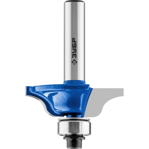 ЗУБР 38.1 x 18 мм, радиус 6.3 мм, фреза кромочная калевочная №6, Профессионал (28707-38.1)