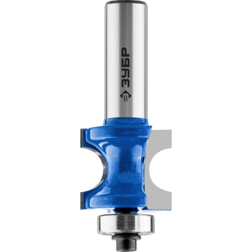 ЗУБР 25.4 x 31.8 мм, радиус 6.3 мм, фреза полустержневая с подшипником, Профессионал (28722-25.4)