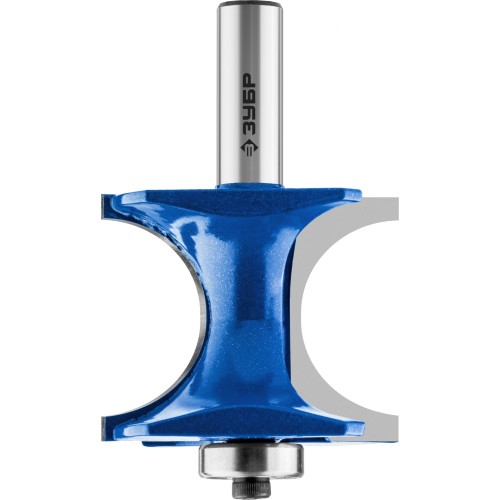 ЗУБР 54 x 51 мм, радиус 12.7 мм, фреза полустержневая с подшипником, Профессионал (28722-54)