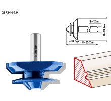 ЗУБР 69.9 x 30 мм, фреза кромочная для углового сращивания, Профессионал (28724-69.9)
