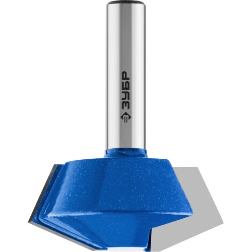 ЗУБР 38.1 x 22 мм, фреза кромочная конусная, Профессионал (28725-38.1-45)