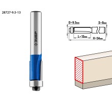 ЗУБР 9.5 x 13 мм, хвостовик 8 мм, фреза кромочная с нижним подшипником, Профессионал (28727-9.5-13)