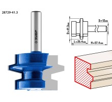 ЗУБР 41.3 x 25,4 мм, хвостовик 8 мм, фреза комбинированная универсальная, Профессионал (28729-41.3)