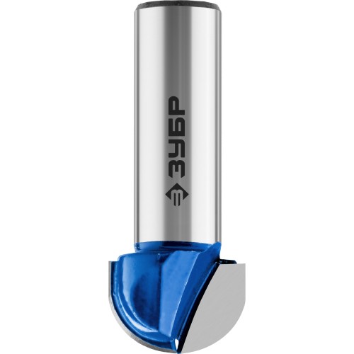 ЗУБР 19 x 13 мм, радиус 9.5 мм, фреза пазовая галтельная, Профессионал (28751-19-13)