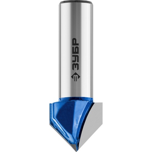 ЗУБР 19 x 17.5 мм, угол 90° мм, фреза пазовая галтельная V-образная, Профессионал (28752-19)