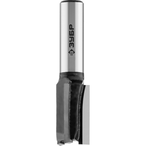 ЗУБР 12 x 19 мм, хвостовик 8 мм, фреза пазовая прямая, Профессионал (28780-12-19)