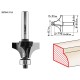 ЗУБР 31.8 x 17 мм, радиус 9.5 мм, фреза кромочная калевочная №1, Профессионал (28784-31.8)