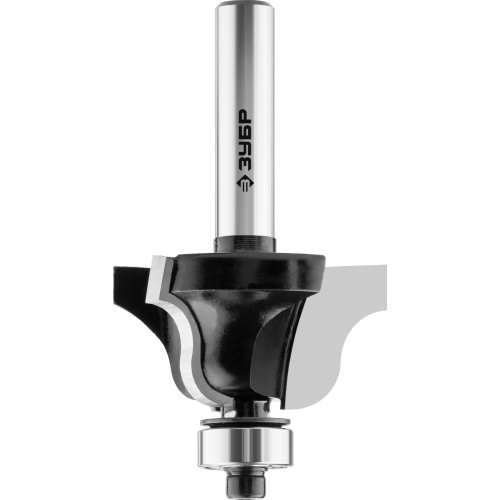 ЗУБР 38.1 x 19 мм, радиус 6.3 мм, фреза кромочная калевочная №4, Профессионал (28787-38.1)