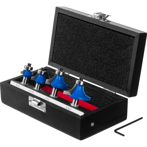 ЗУБР 4 шт, набор профильных фрез по дереву, Профессионал (28795-H4-2)