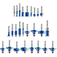 ЗУБР 26 шт, набор профильных фрез по дереву, Профессионал (28796-H26)