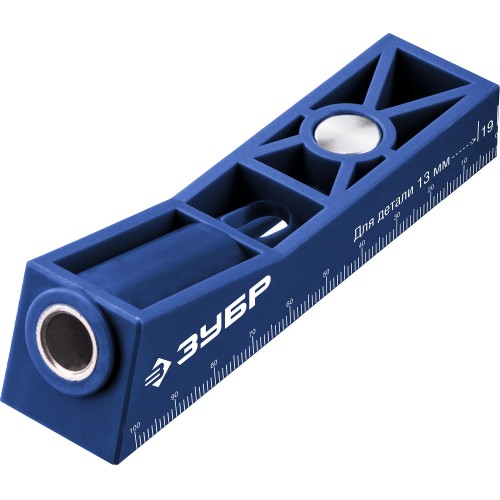 ЗУБР одно отверстие, одинарный кондуктор для глухих отверстий, Профессионал (30092)