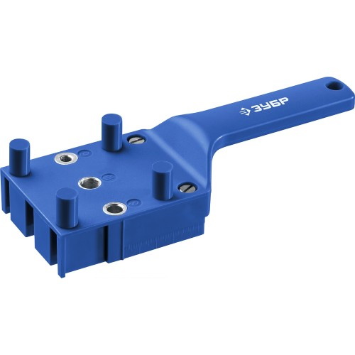 ЗУБР три отверстия, кондуктор для шкантов, Профессионал (30083)