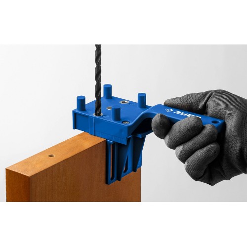 ЗУБР три отверстия, кондуктор для шкантов, Профессионал (30083)