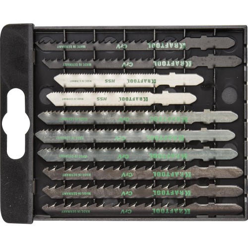 KRAFTOOL EU-хвост., по дереву и металлу, 10 шт, набор полотен (159590-H10)