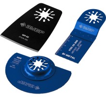 ЗУБР НР-3 UniLock, OIS-хвост., 3 предм., набор насадок для реноватора, Профессионал (15571)