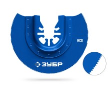 ЗУБР HCS 87 мм, 18TPI полотно пильное, универсальный чистый рез: дерево, пластик, ДСП, ГКЛ (15553-87)