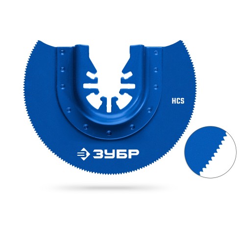 ЗУБР HCS 87 мм, 18TPI полотно пильное, универсальный чистый рез: дерево, пластик, ДСП, ГКЛ (15553-87)