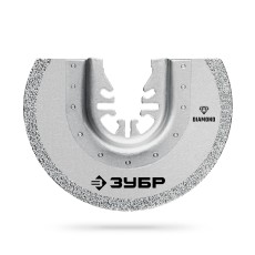 ЗУБР DIAMOND 85x2.0 мм полотно пильное с алмазным зерном Р50: керамика, бетон, кирпич (15554-85)