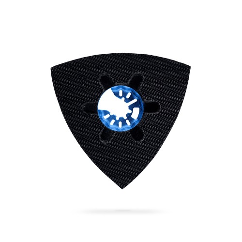 ЗУБР платформа треугольная (93 мм) для шлифовальных листов на велкро-основе (15528)