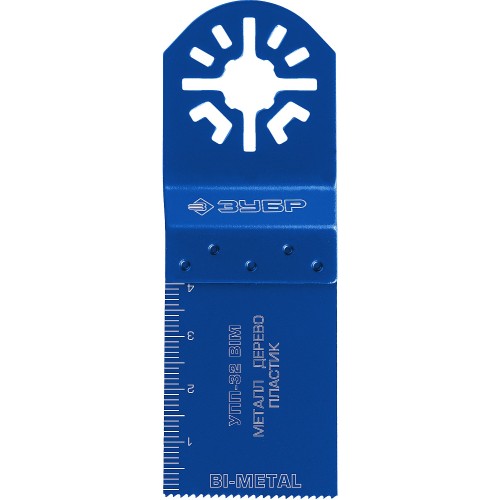 ЗУБР УПП-32 BIM UniLock, 32 x 40 мм, OIS-хвост., насадка универсальная прямая пильная, Профессионал (15561-32)