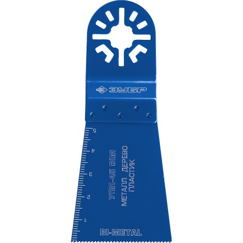 ЗУБР УПП-45 BIM UniLock, 55 x 50 мм, OIS-хвост., удлинённая, насадка универсальная прямая пильная, Профессионал (15561-45)
