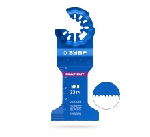 ЗУБР MULTICUT ВК8 23TPI, 45x50 мм полотно универсальное с твердосплавными зубьями: металл, твёрдое дерево, кирпич (15576-45-50)