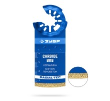 ЗУБР CARBIDE ВК8 Р60, 35x40 мм полотно с твердосплавной крошкой: керамика, кирпич, пенобетон (15577-35-40)