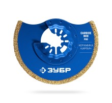 ЗУБР CARBIDE ВК8 Р40, 85x2.8 мм полотно дисковое с твердосплавной крошкой: керамика, кирпич, пенобетон (15578-85)