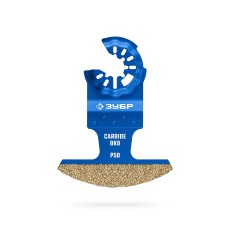 ЗУБР CARBIDE ВК8 Р50, 70x2.2 мм полотно с твердосплавной крошкой: керамика, кирпич, пенобетон (15580-70-2.2)
