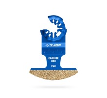 ЗУБР CARBIDE ВК8 Р40, 70x2.6 мм полотно с твердосплавной крошкой: керамика, кирпич, пенобетон (15581-70-2.6)