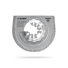 ЗУБР DIAMOND 65x2.2 мм полотно дисковое с алмазным зерном Р40: керамика, мрамор, стекло, кирпич (15584-65)