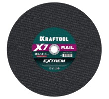 KRAFTOOL X7-EXTREM RAIL 350x4.0 / 25.4 мм по Ж/Д рельсам отрезной диск для бензореза (36258-350-4.0)