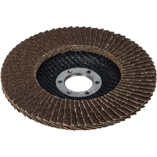 ЗУБР 125 х 22.2 мм, P60, КЛТ, Круг лепестковый торцевой (36591-125-60)