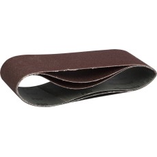 ЗУБР 75х457 мм, P80, лента шлифовальная МАСТЕР, для ЛШМ, 3 шт.