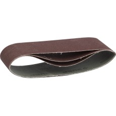 ЗУБР 75х533 мм, P120, лента шлифовальная МАСТЕР, для ЛШМ, 3 шт.