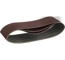 ЗУБР 75х533 мм, P180, лента шлифовальная МАСТЕР, для ЛШМ, 3 шт.