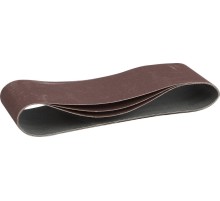 ЗУБР 100х610 мм, P150, лента шлифовальная МАСТЕР, для ЛШМ, 3 шт.